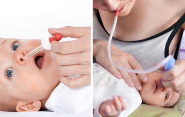 Промывка носа ребенку