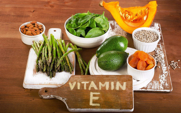 Продукты с содержанием витамина Е