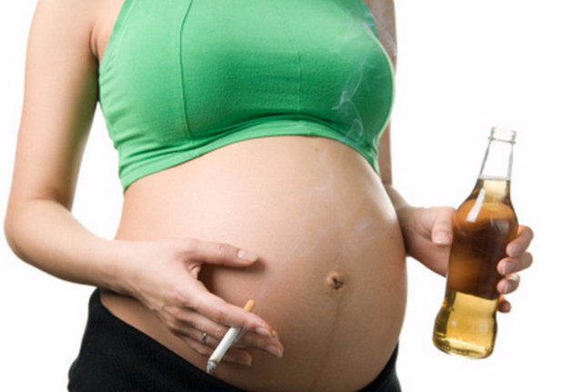 Курение и алкоголь при беременности
