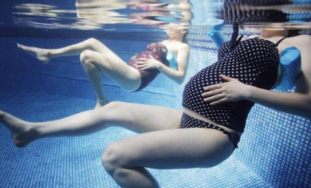 аквааэробика для беременных