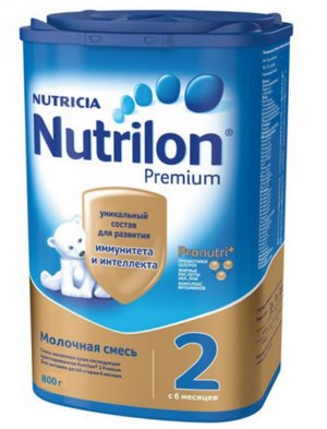 Молочная смесь «Nutrilon Premium-2»