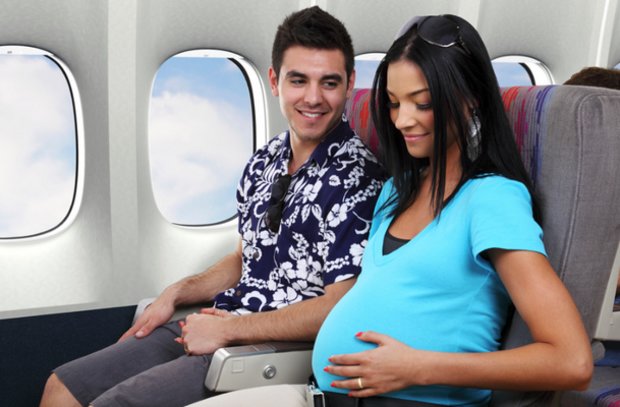 Полёты на самолете при беременности